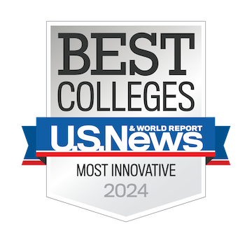 ucf best colleges most innovative 2024 badge from U.S. News